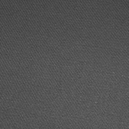 Baumwolle, Canvas (Köper, Panama, Rips), 250 g, 30120-013, Dunkelgrau