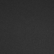 Baumwolle, Canvas (Köper, Panama, Rips), 250 g, 30120-021, Schwarz
