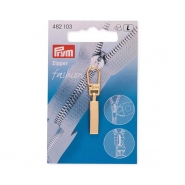 Schieber für Reißverschluss, Prym, 482103, Golden