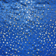 Satin, Polyester, Sterne, 30161-195