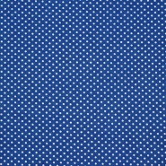 Baumwolle, Popeline, Punkte, 30178-195, blau