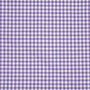 Baumwolle, Popeline, Karo, 30179-013, Violett