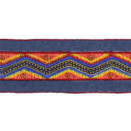 Band, dekorativ, 60 mm, Jeans, 30216-001