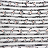 Jersey, Baumwolle, Tierisch, 30244-680