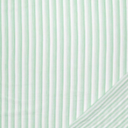Musselin, doppelt, beidseiting , Streifen, 30249-230, mint