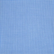 Baumwolle, Popeline, Karo, 30211-002, Blau