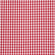 Baumwolle, Popeline, Karo, 30212-410, Rot