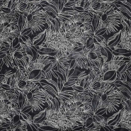 Baumwolle, Popeline, Stickerei, Natur, 30297-690