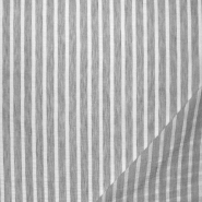 Gewebe, Polyester, Streifen, 30301-690, grau