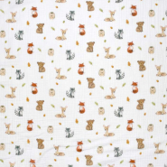 Musselin, doppelt, digital, Tierisch, 30318-005