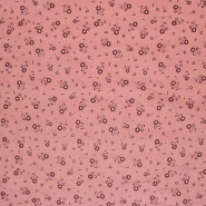 Samt, Baumwolle, floral, 30328-008