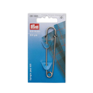 Sicherheitsschnalle dekorativ, Prym, 76 mm, 81605, silbern