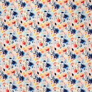 Gewebe, Viskose, Floral, 30354-016