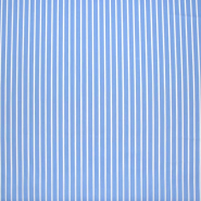 Baumwolle, Popeline, Streifen, 30300-930, Blau