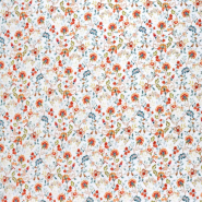 Jersey, Baumwolle, gerippt, floral, 30322-002