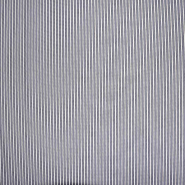 Gewebe, Baumwolle, Polyester, Streifen, 30395-8, Grau-Weiß
