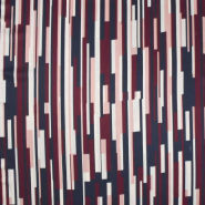 Gewebe, Viskose, Satin, Streifen, 30424-30