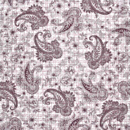 Baumwolle, Popeline, Elastan, Floral, 30434-8, rosa