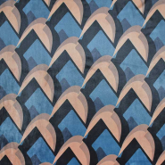 Plüsch, Polyester, Geometrisch, 30452-003