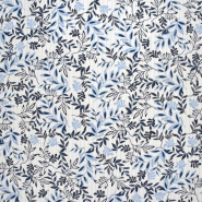 Baumwolle, Popeline, Elastan, Floral, 30435-1