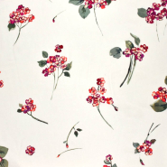 Gewebe, Viskose, Floral, 30472-12