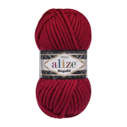 Garn, Superlana Megafil, 27550-56, rot