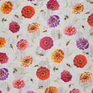 Deko, Druck, imprägniert, Floral, 27825-6311