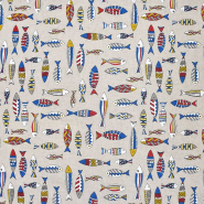 Deko, Druck, imprägniert, Meer, 29432-143