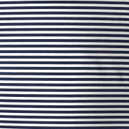 Deko, Gewebe, Streifen, 30515-3, dunkelblau