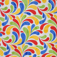 Deko, Druck, abstrakt, 30516-000, mehrfarbig