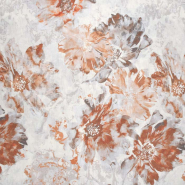 Gewebe, Polyester, floral, 30592-1