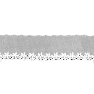 Spitze, bestickt, Abschluss, 45 mm, 30598-001