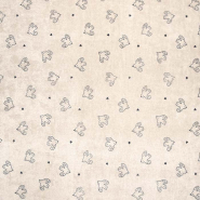 Jersey, Frottee, für Kinder, 30569-052, Beige