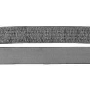 Elastikband, Deko, 40 mm, 30611-027, grau