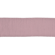 Band, dekorativ, plissiert, 65 mm, 30615-055, rosa