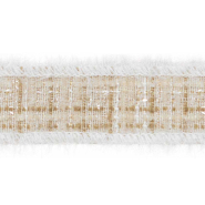 Band, dekorativ, 25 mm, 30617-024, Sahne