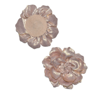 Applikation, Blume, 11 cm, 30620-055, rosa