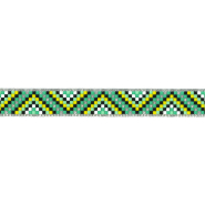 Band, Kristalle, 21 mm, 30629-013, grün