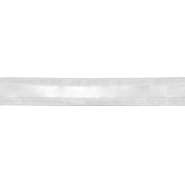 Band, Satin, Organza, 25 mm, 30619-001, Weiß