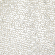 Pailletten auf Netzstoff, 30648-2, Sahne