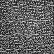 Pailletten auf Netzstoff, 30648-9, schwarz