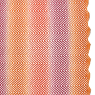 Wirkware dünner, Transparent, 30651-1, orange-rosa