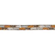 Band, Kristalle, 20 mm, 30630-002, Braun-Orange