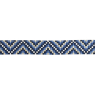 Band, Gurtband, Jacquard, 38 mm, 30612-020, blau
