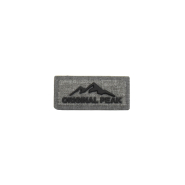 Applikation, Schriftzug, 30657-027, grau