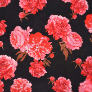 Gewebe, Viskose, Floral, 30473-17