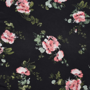 Gewebe, Viskose, Floral, 30473-22