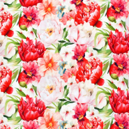 Jersey, Viskose, Floral, 30506-305