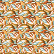 Gewebe, Viskose, Digitaldruck, Natur, 30668-194, grün