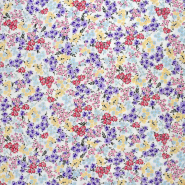 Gewebe, Viskose, Georgette, Floral, 30676-2020